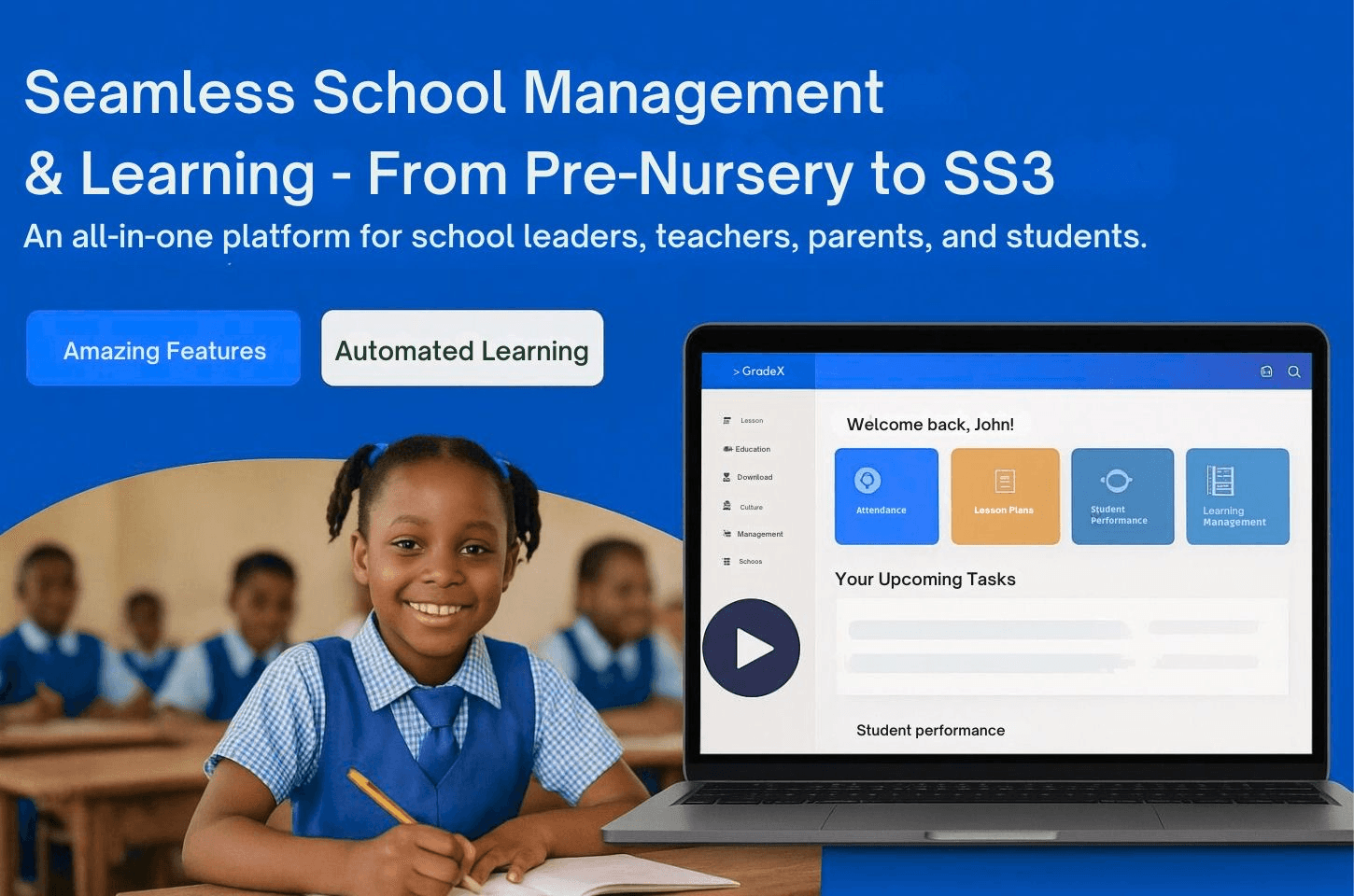 Seamless School Management Platform