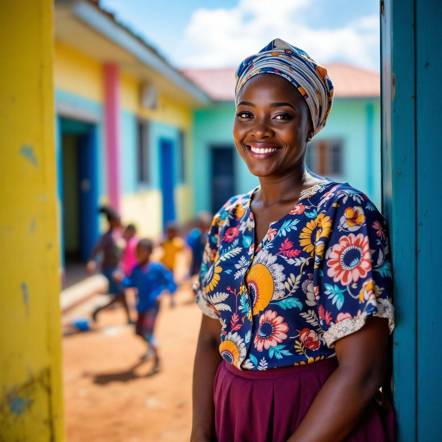 Professional woman using tablet